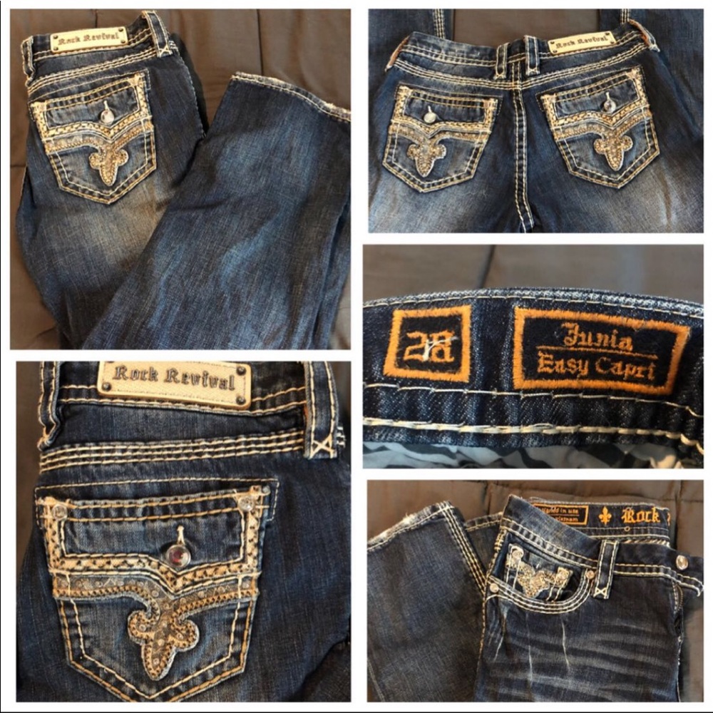 Rock Revival Capris